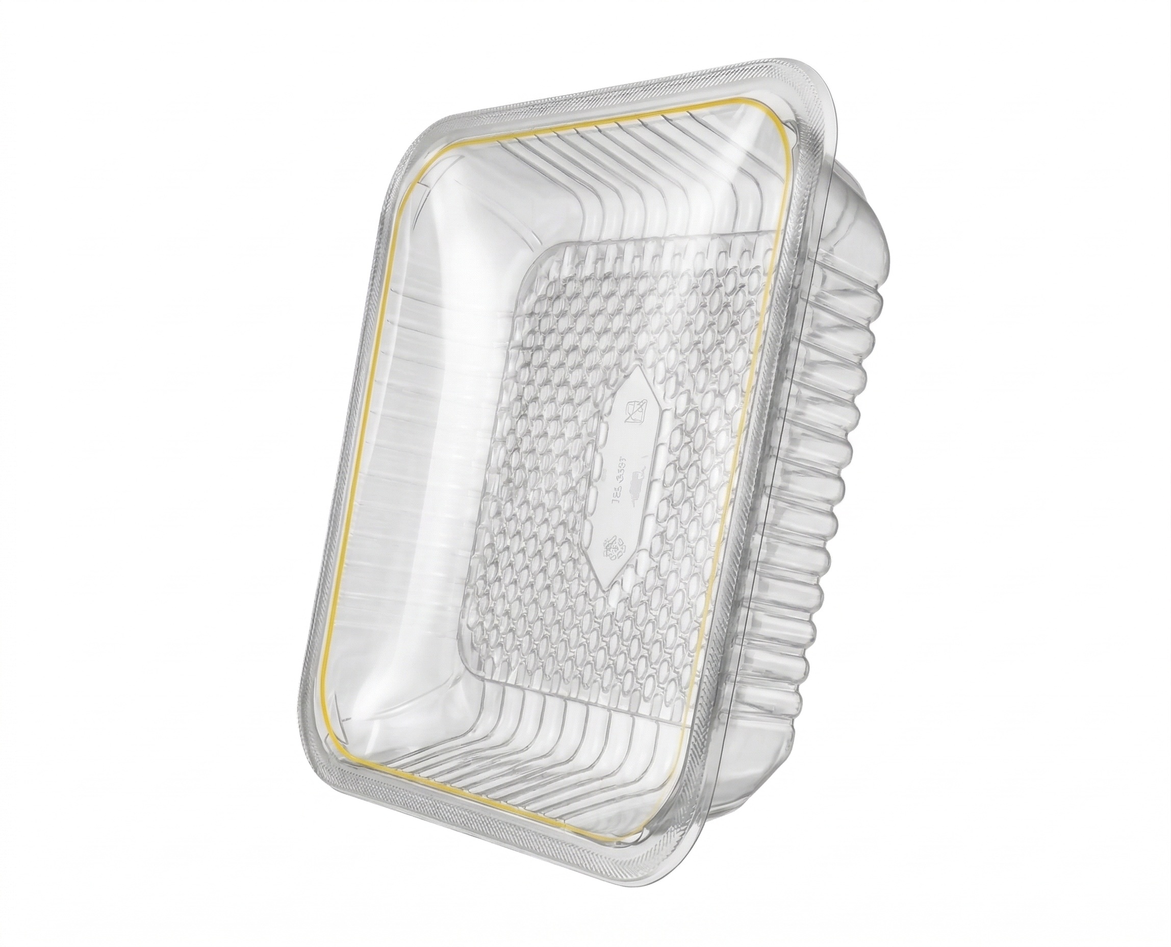 rPET padėklai vištienos gamybai