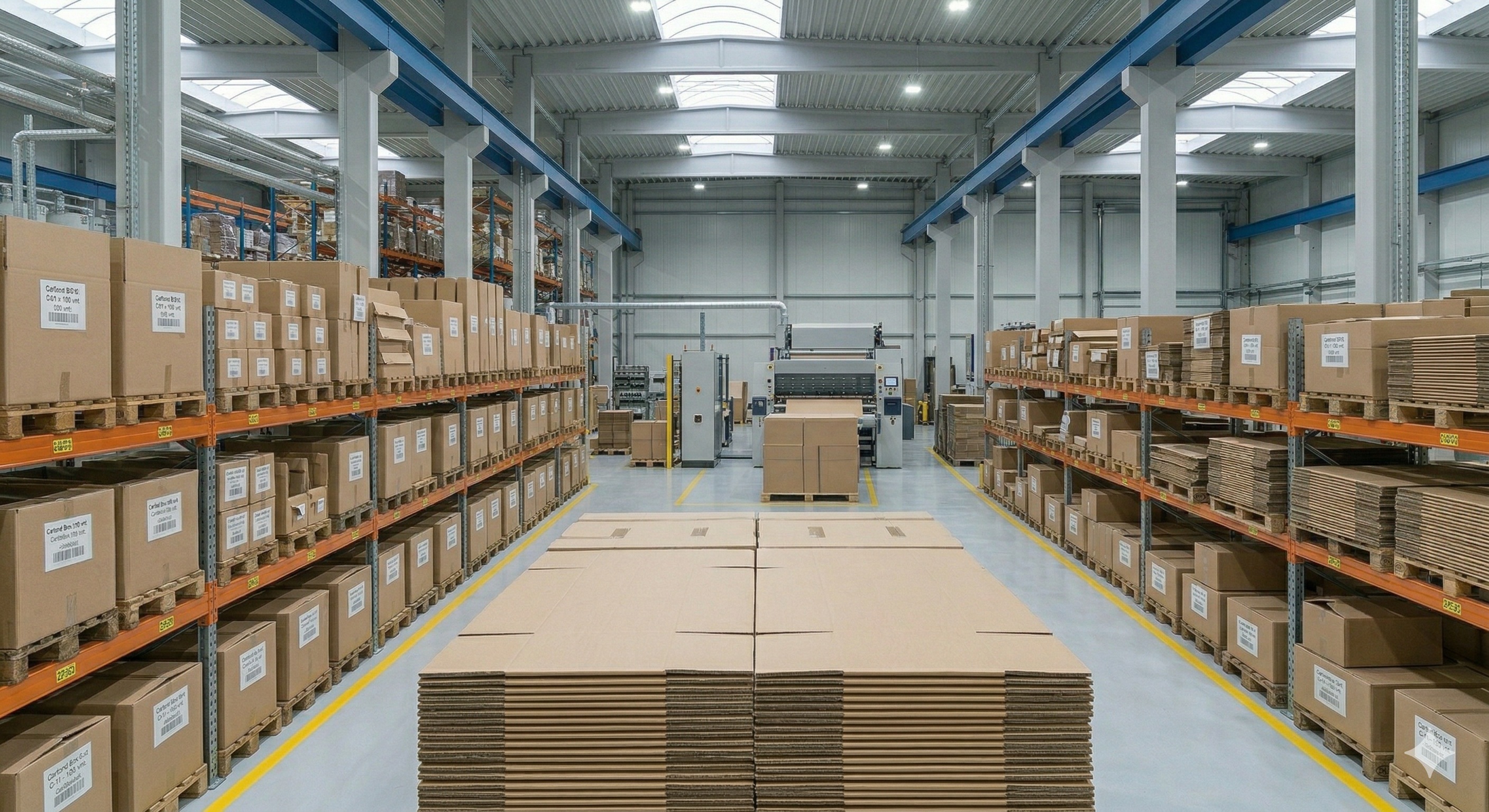 Kartoninės dėžės logistika